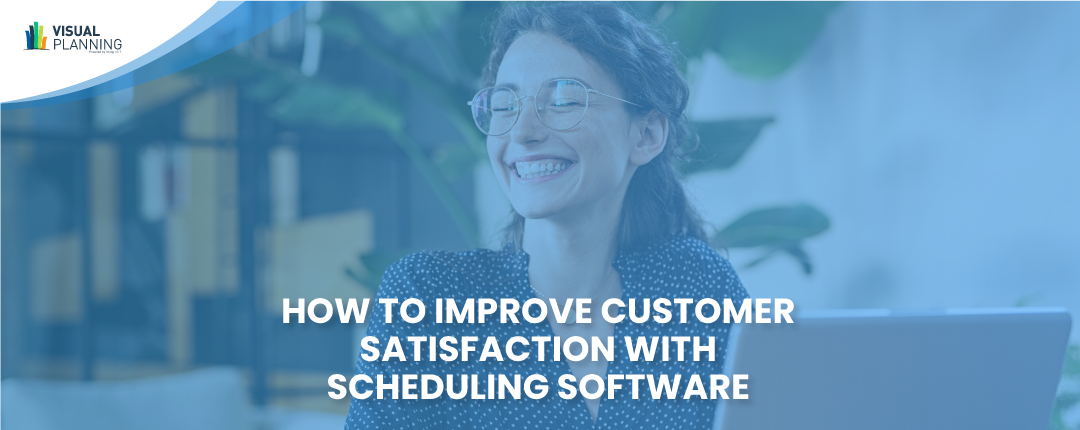 Happy female customer placing an online order | Improve customer satisfaction
