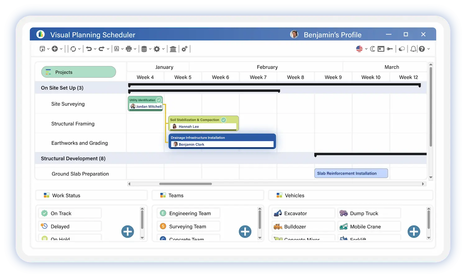 visual planning scheduler en visual planning scheduler en